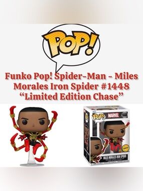 Funko Pop! Spider-Man - Miles Morales Iron Spider #1448 “Limited Edition Chase”